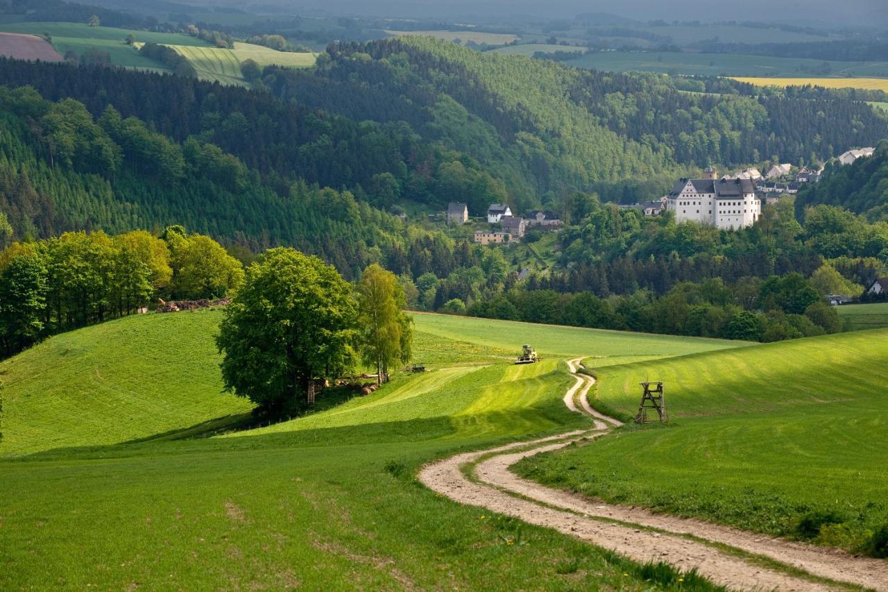 Landhotel Zum Hammer Tannenberg Dış mekan fotoğraf